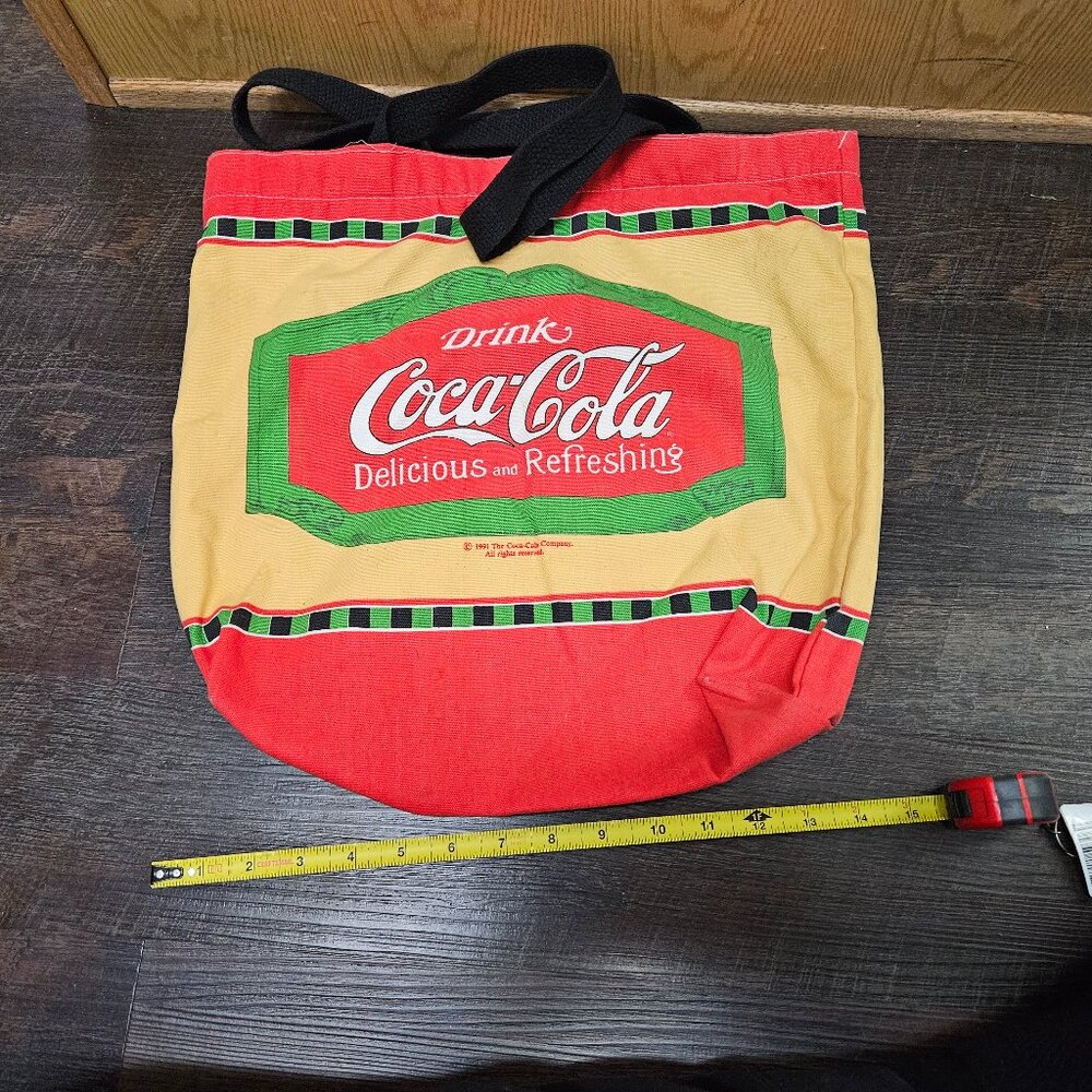 Vintage 1990s Coca-Cola tote bag
